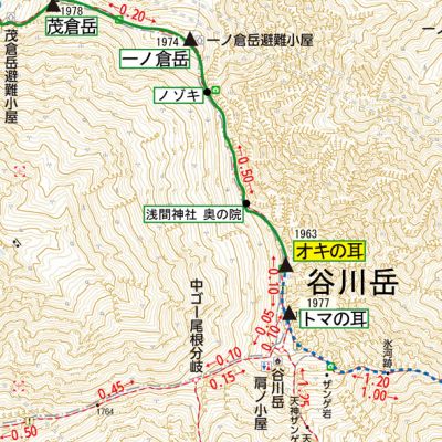 谷川岳 map 05